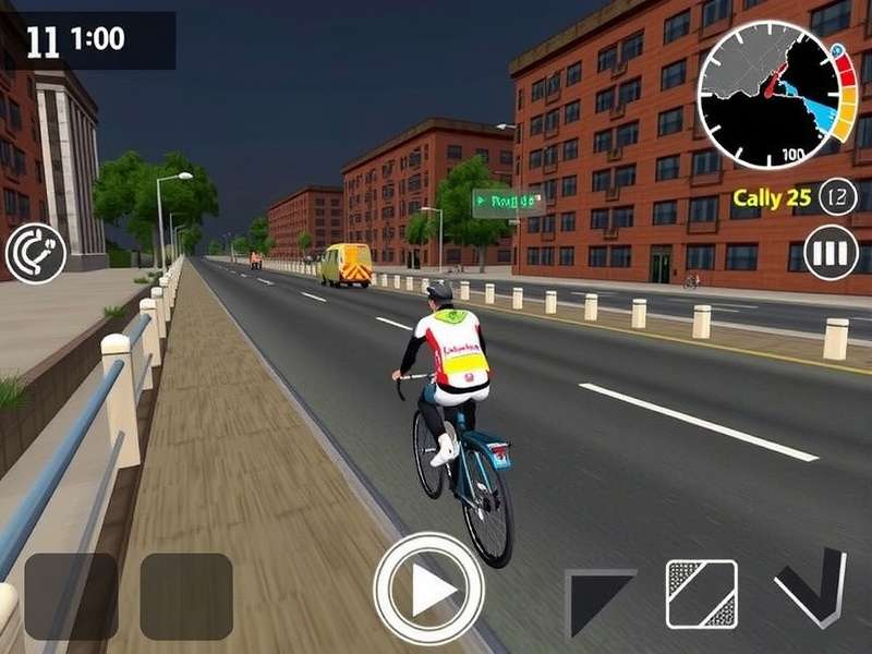 Cycling Majesty Delhi Gameplay Screenshot